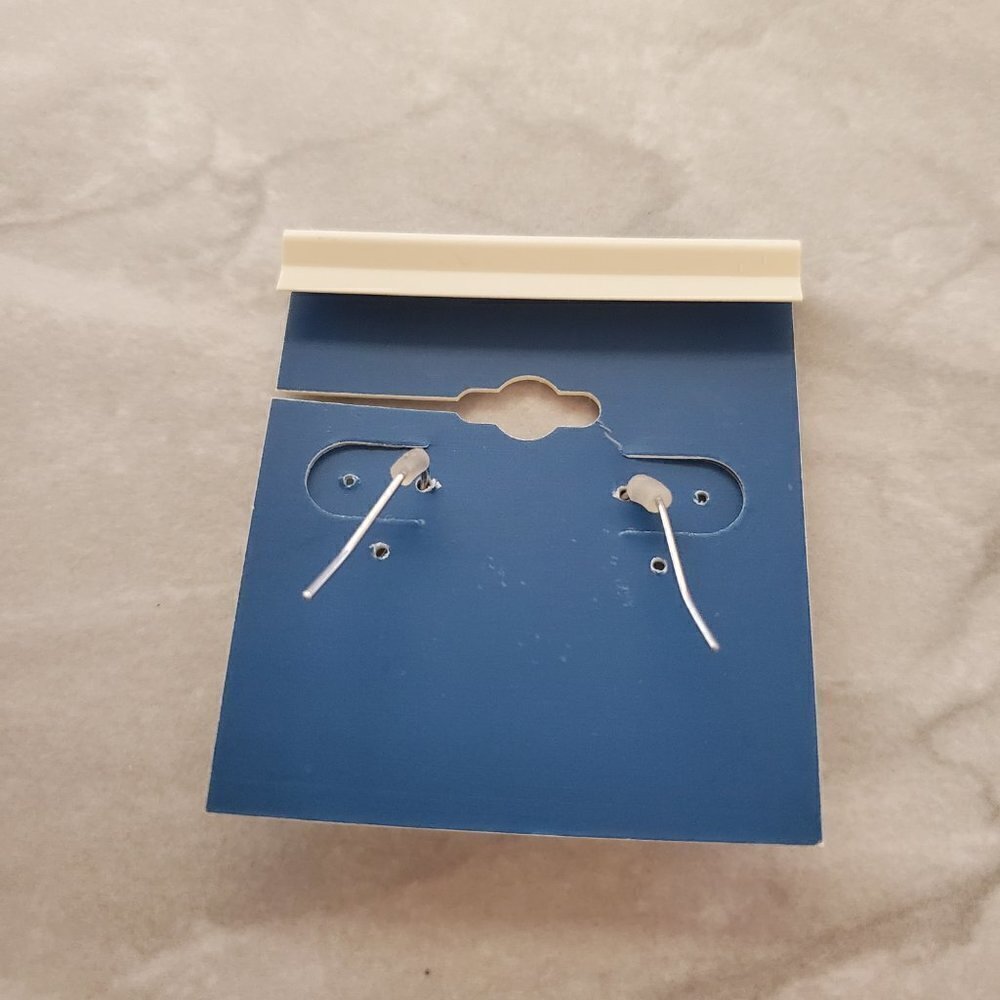 🍀 NEW Lucky Brand Medallion Circle Disk Drop Dangle Earrings 🍀 - Picture 2 of 4